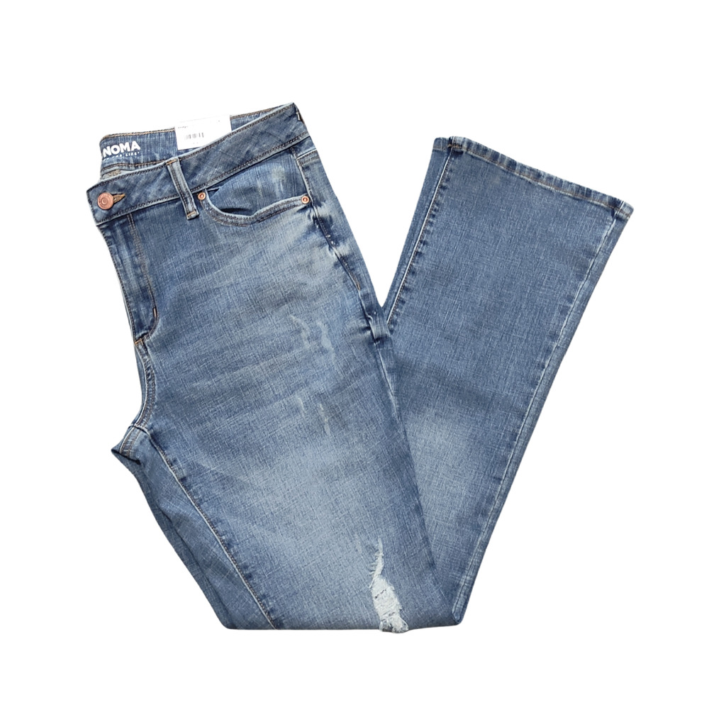 Sonoma Light Wash Mid Rise Bootcut Jeans